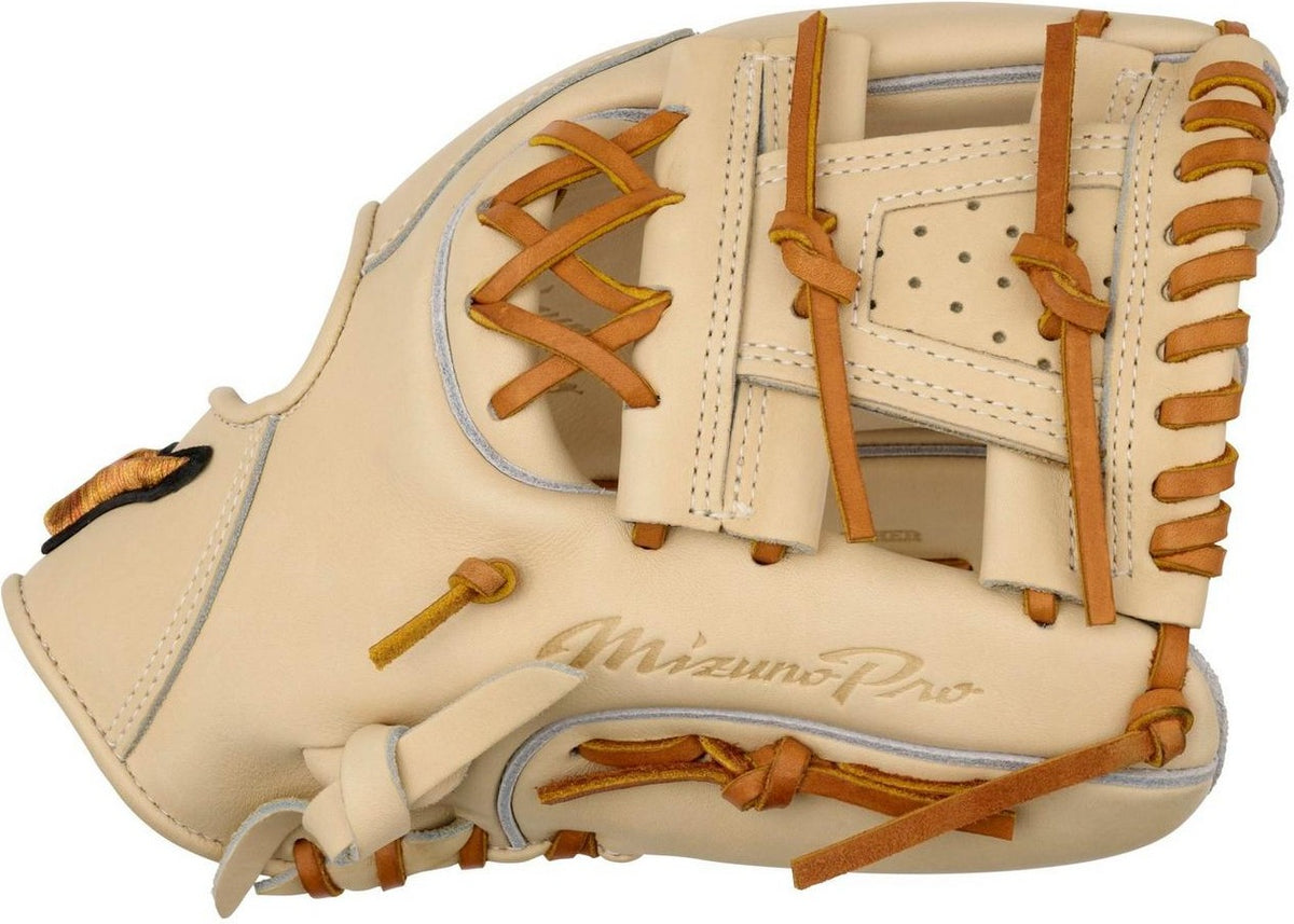 Mizuno GMP-4000S Pro Premium Infielder Baseball Glove 11.50" - Tan - HIT a Doubloe