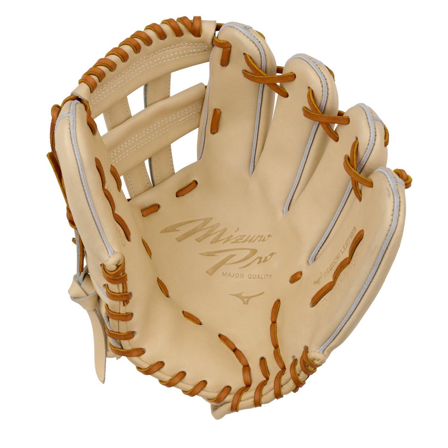 Mizuno GMP-5000D Pro Premium Infielder Baseball Glove 11.75" - Tan - HIT a Doubloe