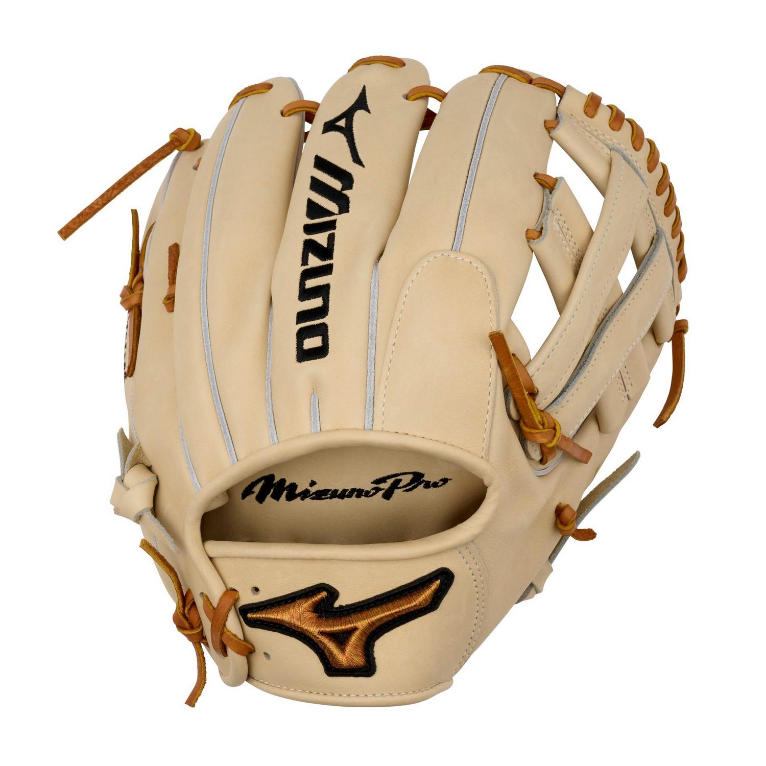 Mizuno GMP-5000D Pro Premium Infielder Baseball Glove 11.75" - Tan - HIT a Doubloe