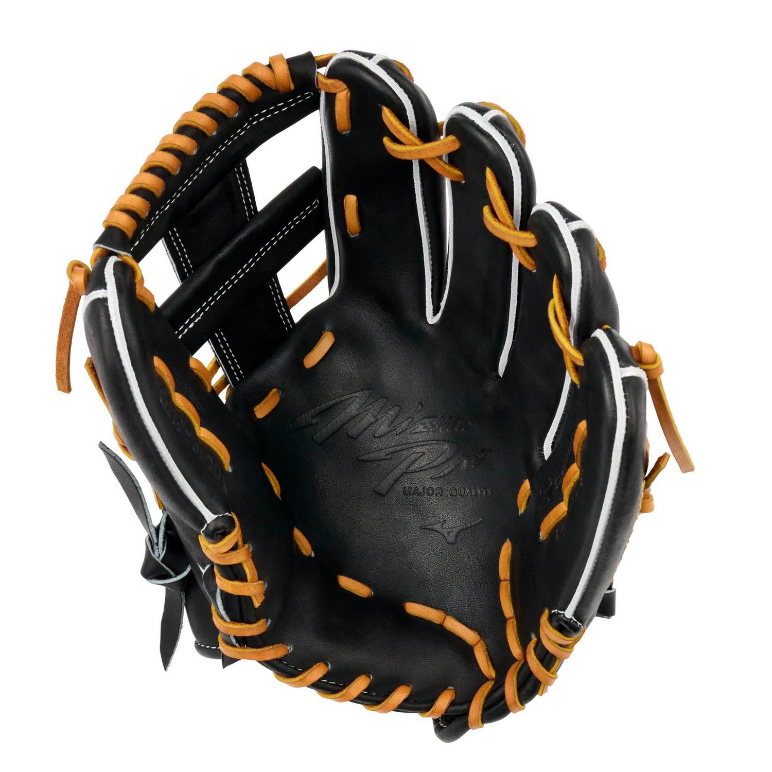 Mizuno GMP-6000R Pro Premium Infielder Baseball Glove 11.75" - Black - HIT a Doubloe