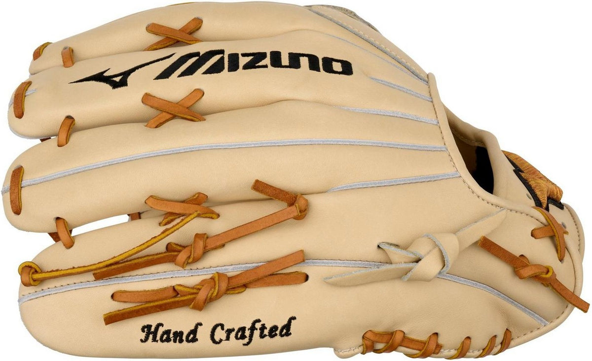 Mizuno GMP-7000D Pro Premium Outfielder Baseball Glove 12.75" - Tan - HIT a Doubloe