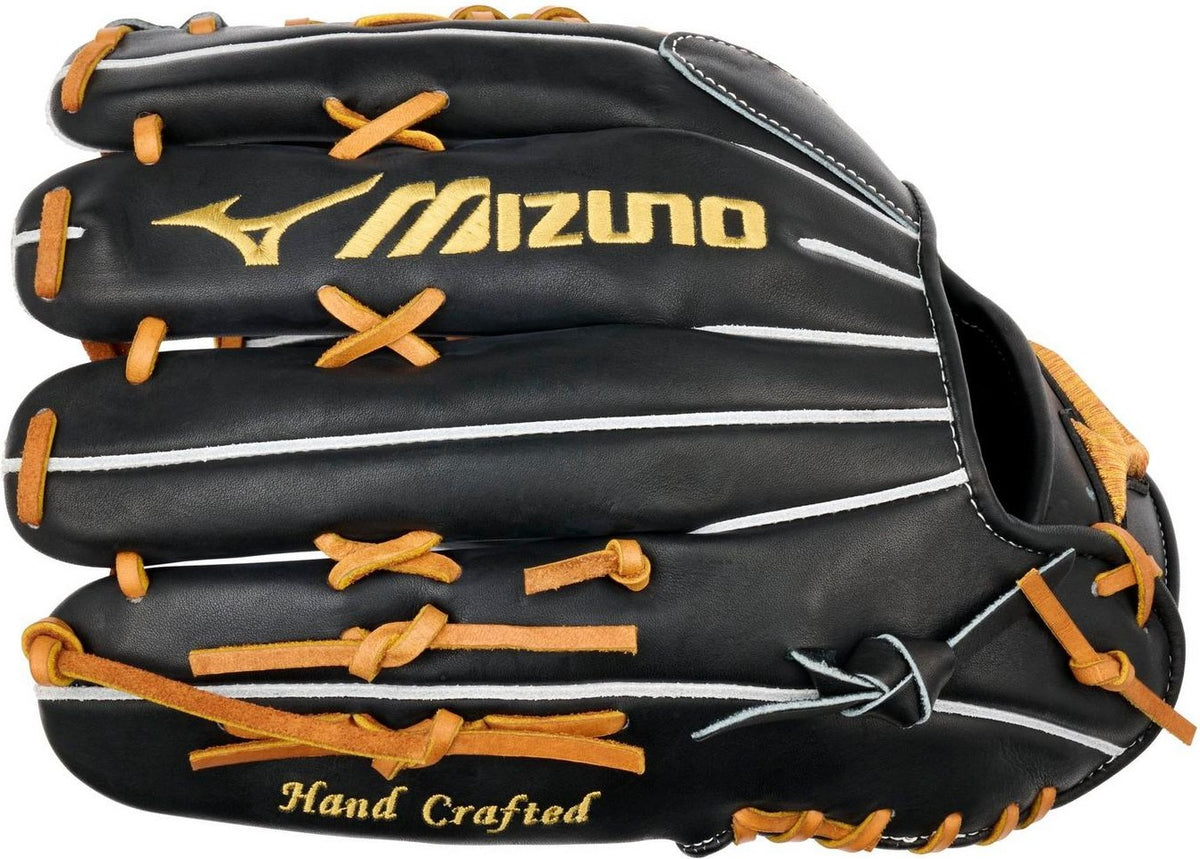 Mizuno GMP-7100D Pro Premium Outfielder Baseball Glove 12.75" - Black - HIT a Doubloe