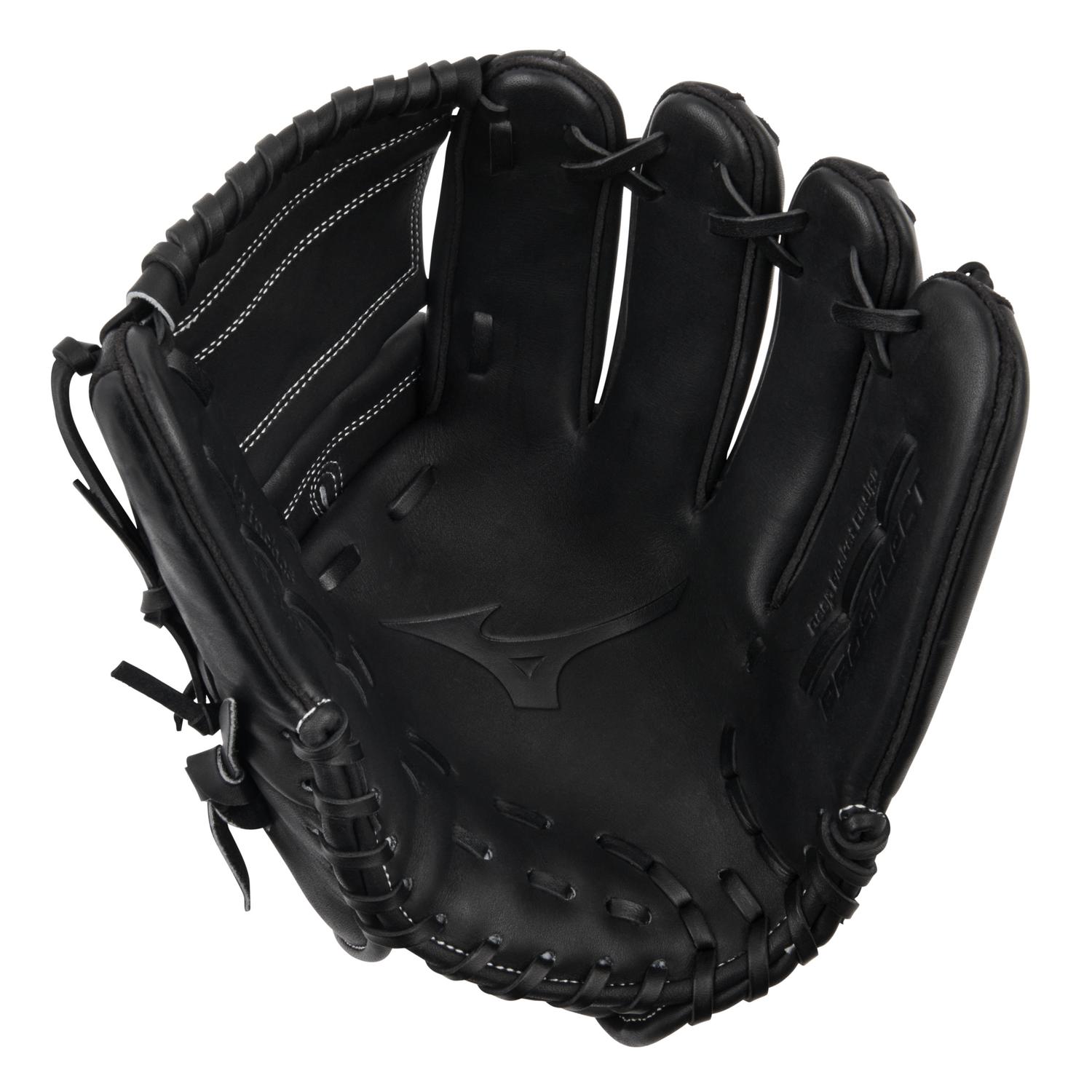 Mizuno GPS-11D Pro Select Premium Pitcher Baseball Glove 12.00" - Black - HIT a Doubloe