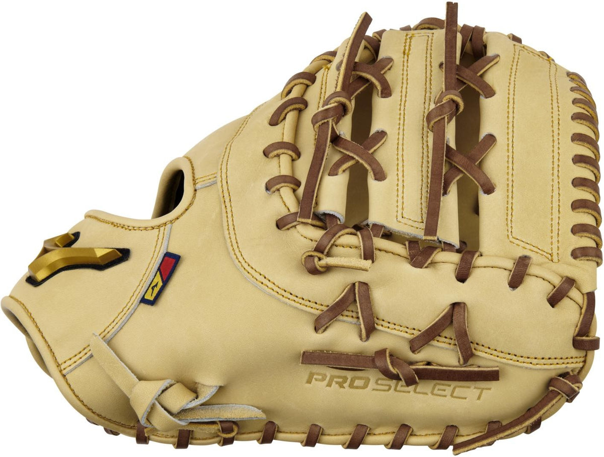 Mizuno GPS-30 Pro Select Premium First Base Mitt Baseball Glove 12.50" - Camel - HIT a Doubloe