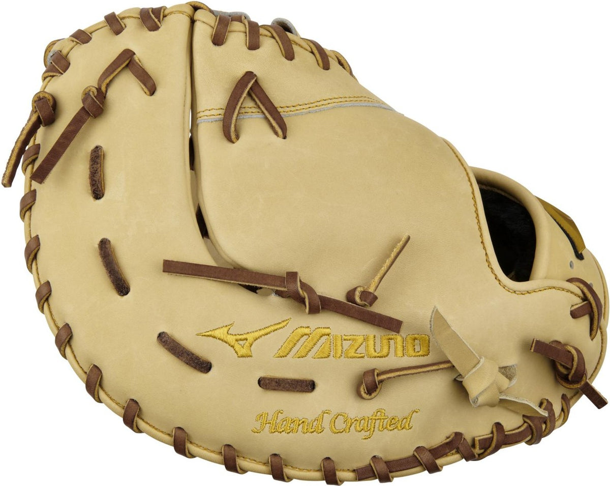 Mizuno GPS-30 Pro Select Premium First Base Mitt Baseball Glove 12.50" - Camel - HIT a Doubloe