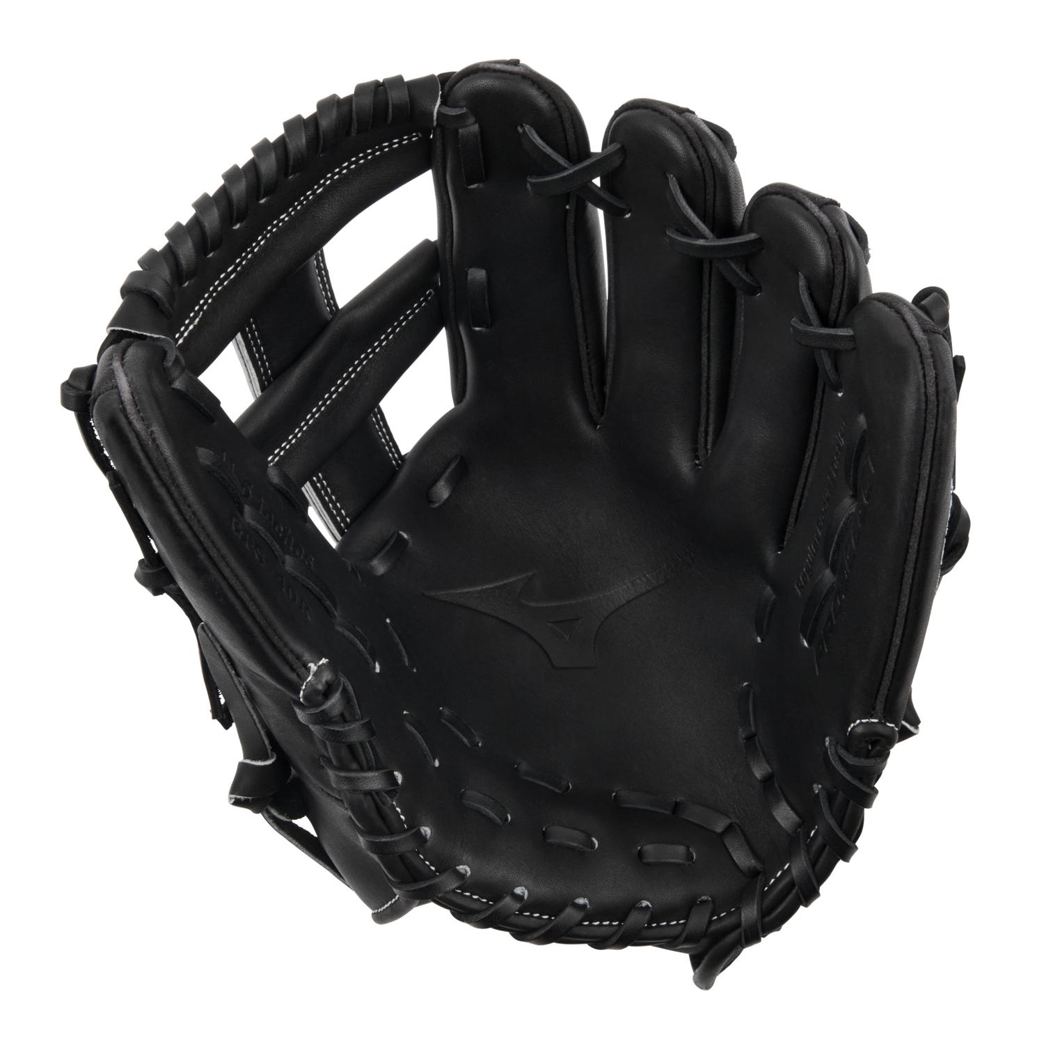 Mizuno GPS-40R Pro Select Premium Infielder Baseball Glove 11.50" - Black - HIT a Doubloe