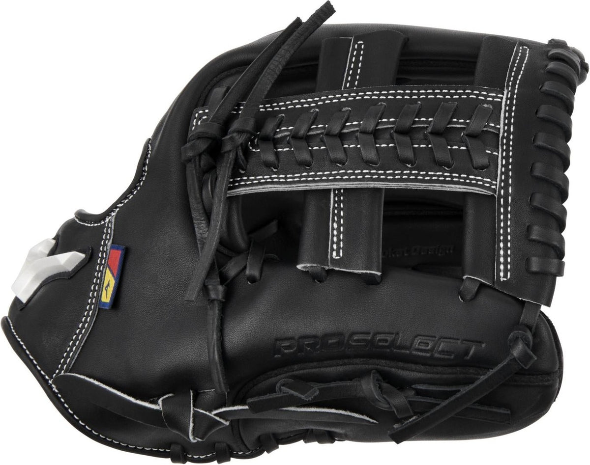 Mizuno GPS-40R Pro Select Premium Infielder Baseball Glove 11.50" - Black - HIT a Doubloe