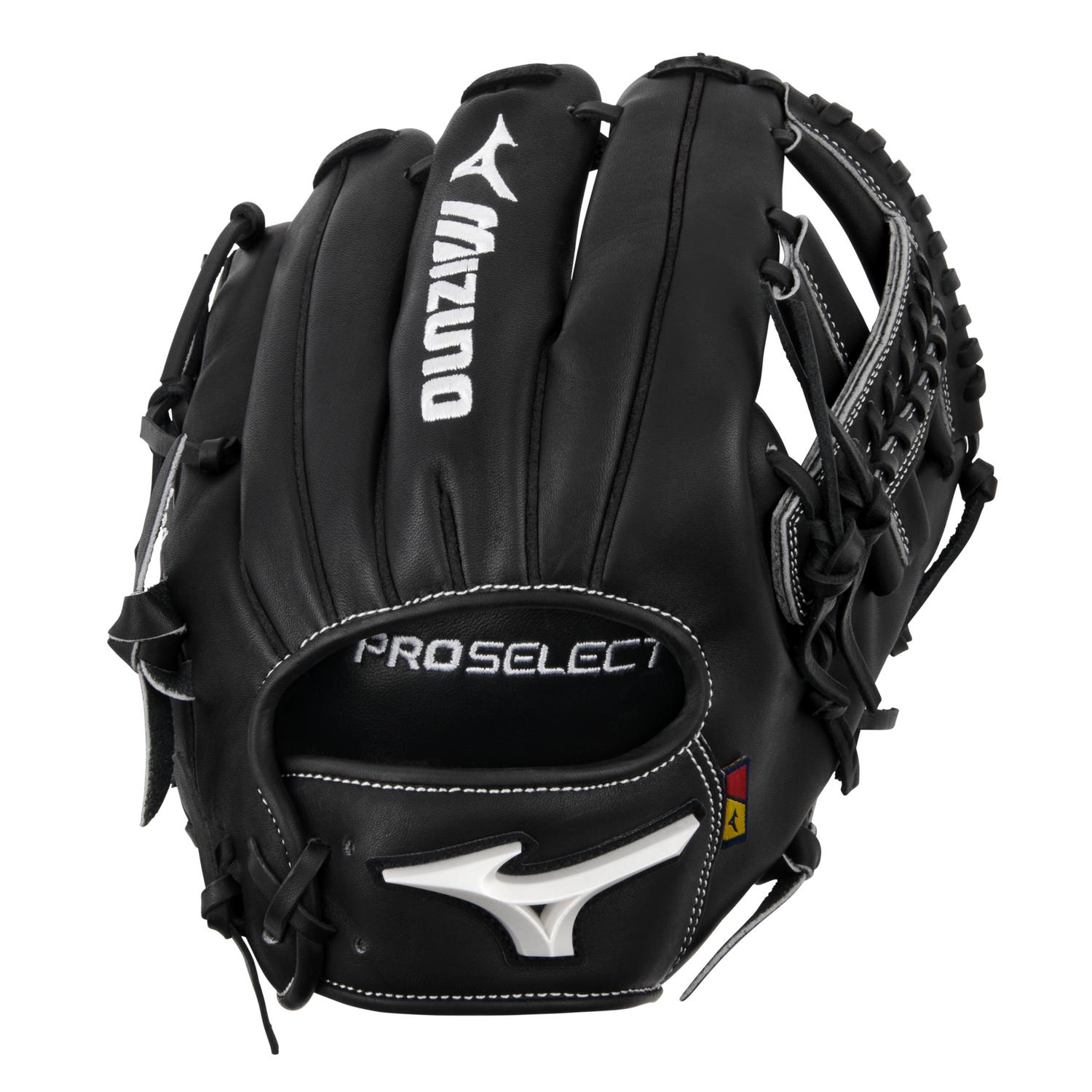 Mizuno GPS-40R Pro Select Premium Infielder Baseball Glove 11.50" - Black - HIT a Doubloe