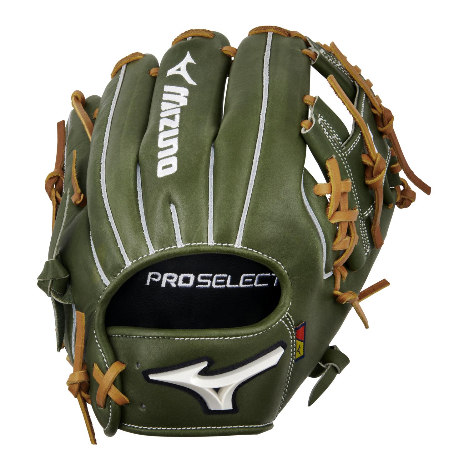 Mizuno GPS-41R Pro Select Premium Infielder Baseball Glove 11.50" - Green - HIT a Doubloe