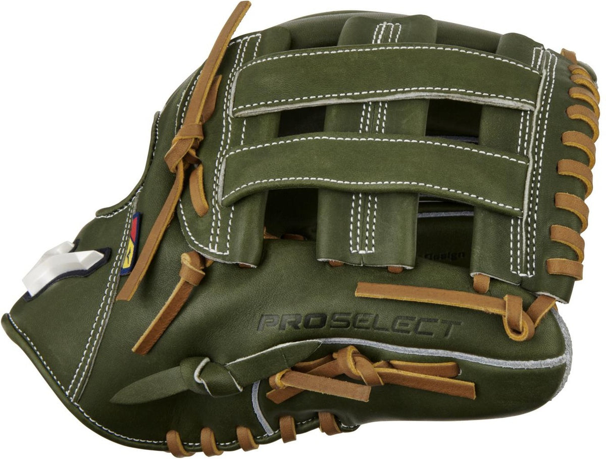 Mizuno GPS-50D Pro Select Premium Infielder Baseball Glove 11.75" - Green - HIT a Doubloe