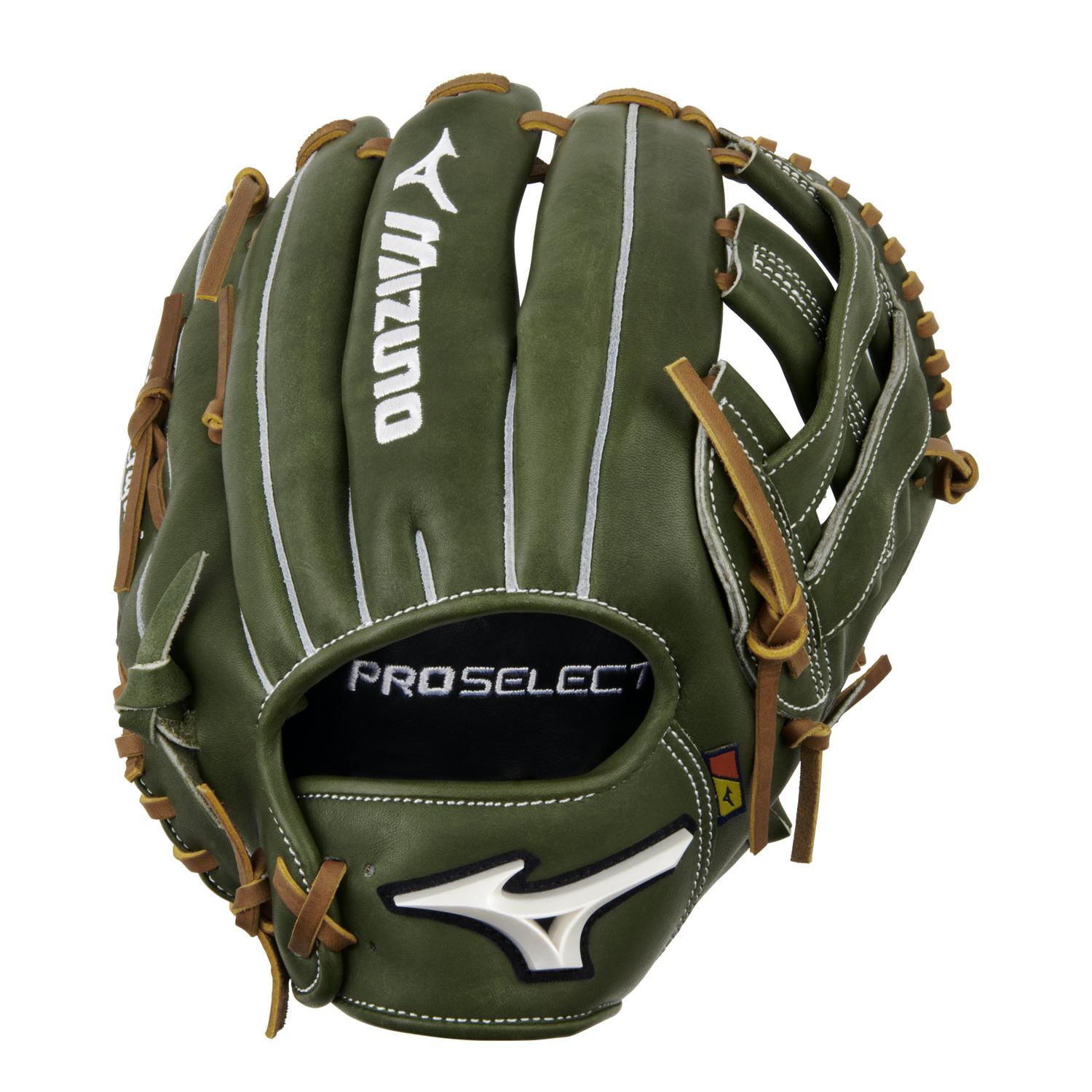 Mizuno GPS-50D Pro Select Premium Infielder Baseball Glove 11.75" - Green - HIT a Doubloe