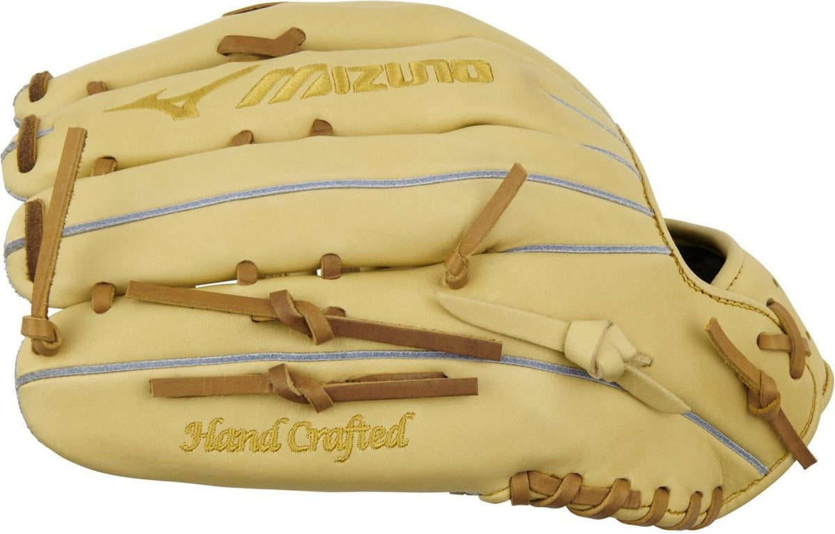 Mizuno GPS-70D Pro Select Premium Outfielder Baseball Glove 12.75" - Camel - HIT a Doubloe