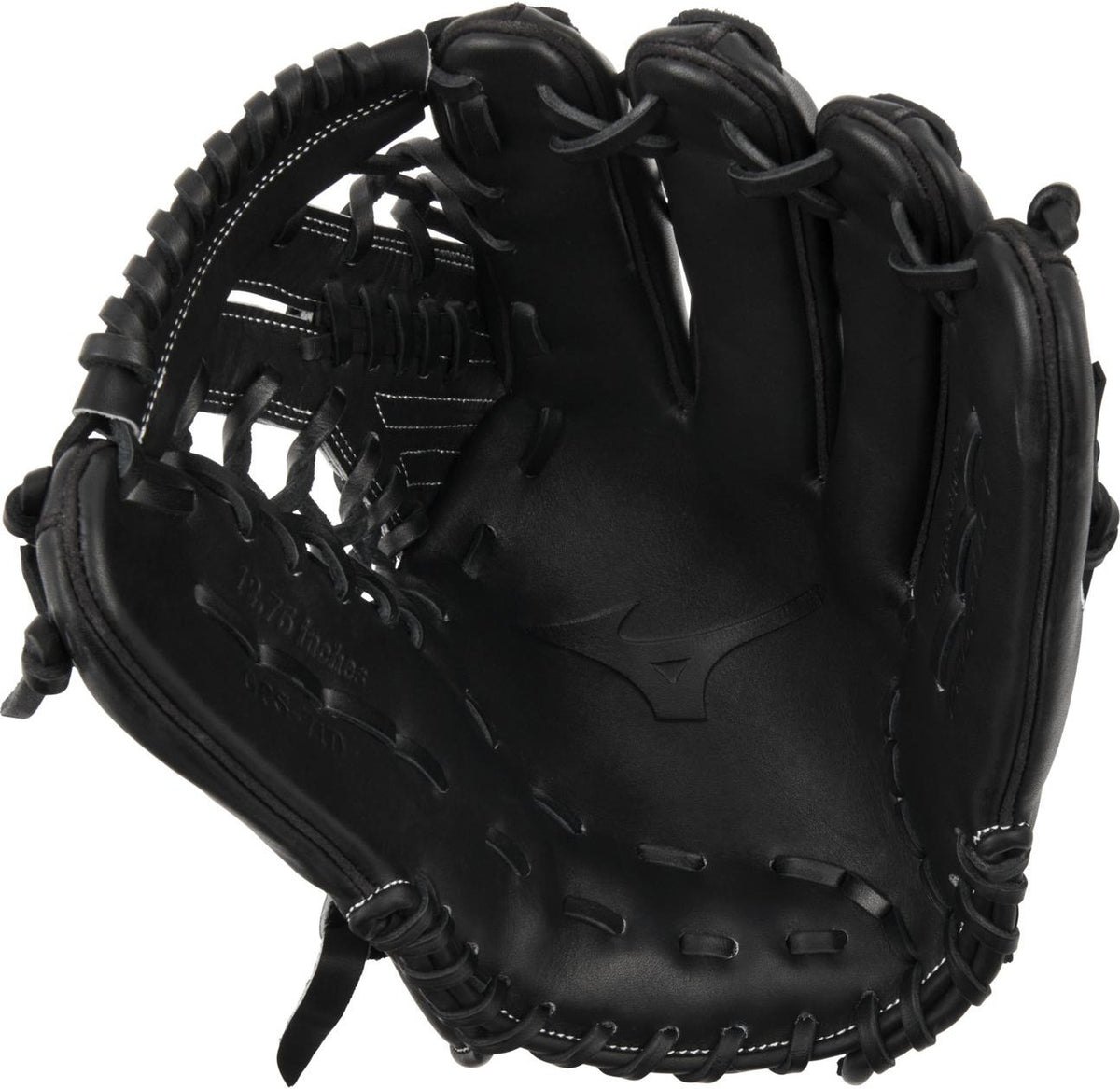 Mizuno GPS-71D Pro Select Premium Outfielder Baseball Glove 12.75" - Black - HIT a Doubloe