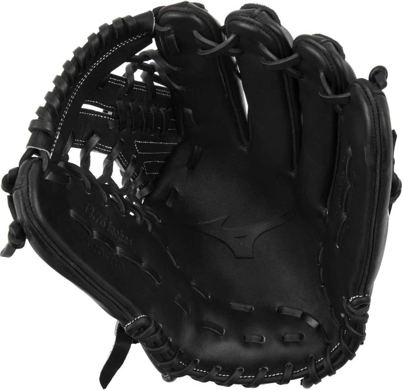 Mizuno GPS-71D Pro Select Premium Outfielder Baseball Glove 12.75" - Black - HIT a Doubloe