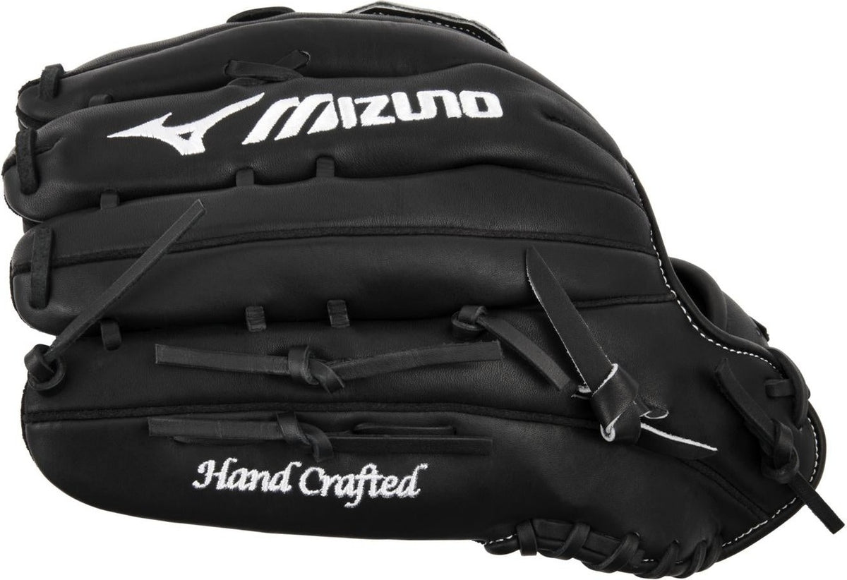Mizuno GPS-71D Pro Select Premium Outfielder Baseball Glove 12.75" - Black - HIT a Doubloe