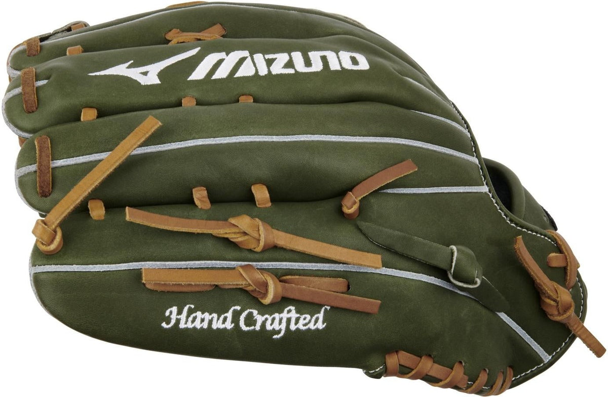 Mizuno GPS-72D Pro Select Premium Outfielder Baseball Glove 12.75" - Green - HIT a Doubloe