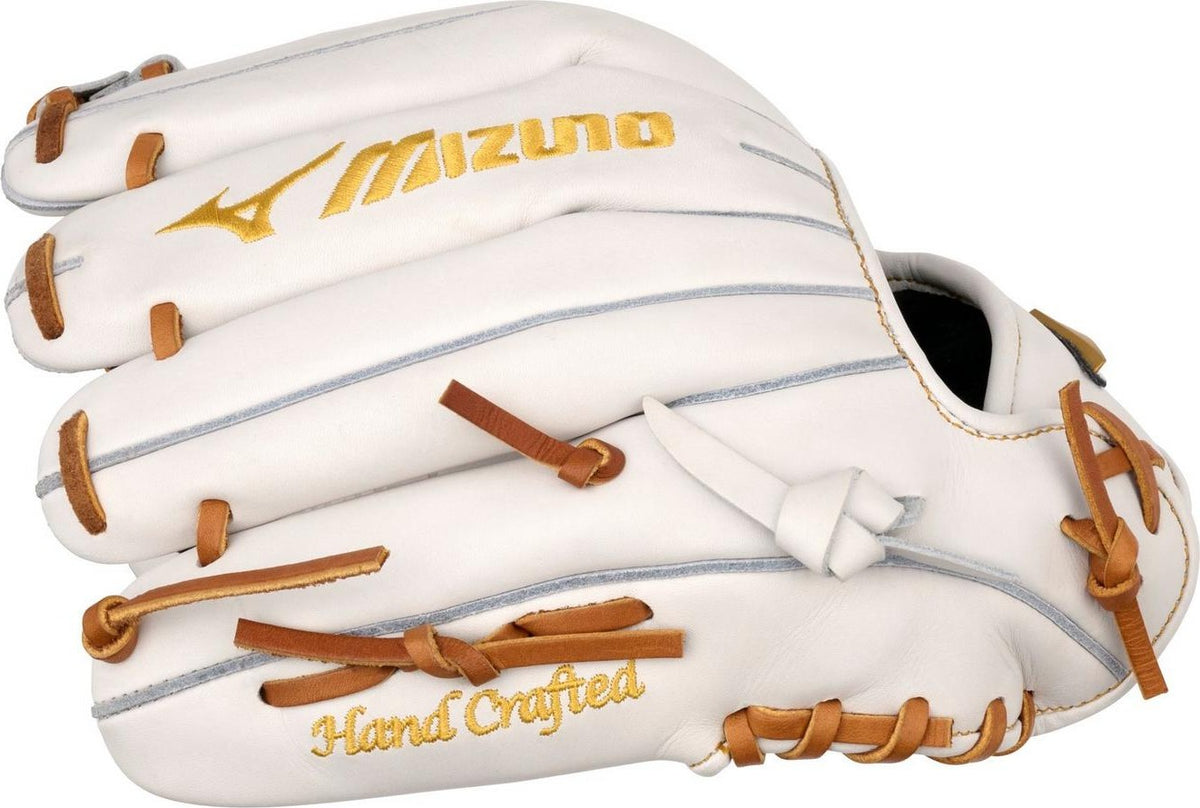 Mizuno GPSF-50R Pro Select Fastpitch Premium Infielder Fastpitch Glove 11.75" - White - HIT a Doubloe