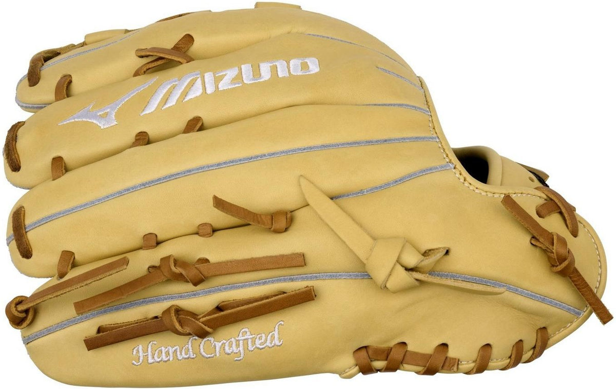 Mizuno GPSF-70D Pro Select Fastpitch Premium Outfielder Fastpitch Glove 12.50" - Camel - HIT a Doubloe