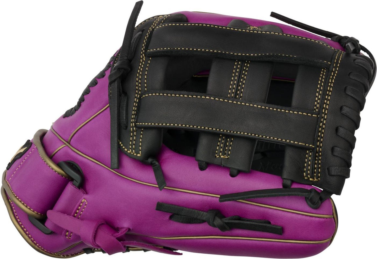 Mizuno GMVP1200PF5 MVP Prime Fastpitch Infielder Fastpitch Glove 12.00" - Purple - HIT a Doubloe