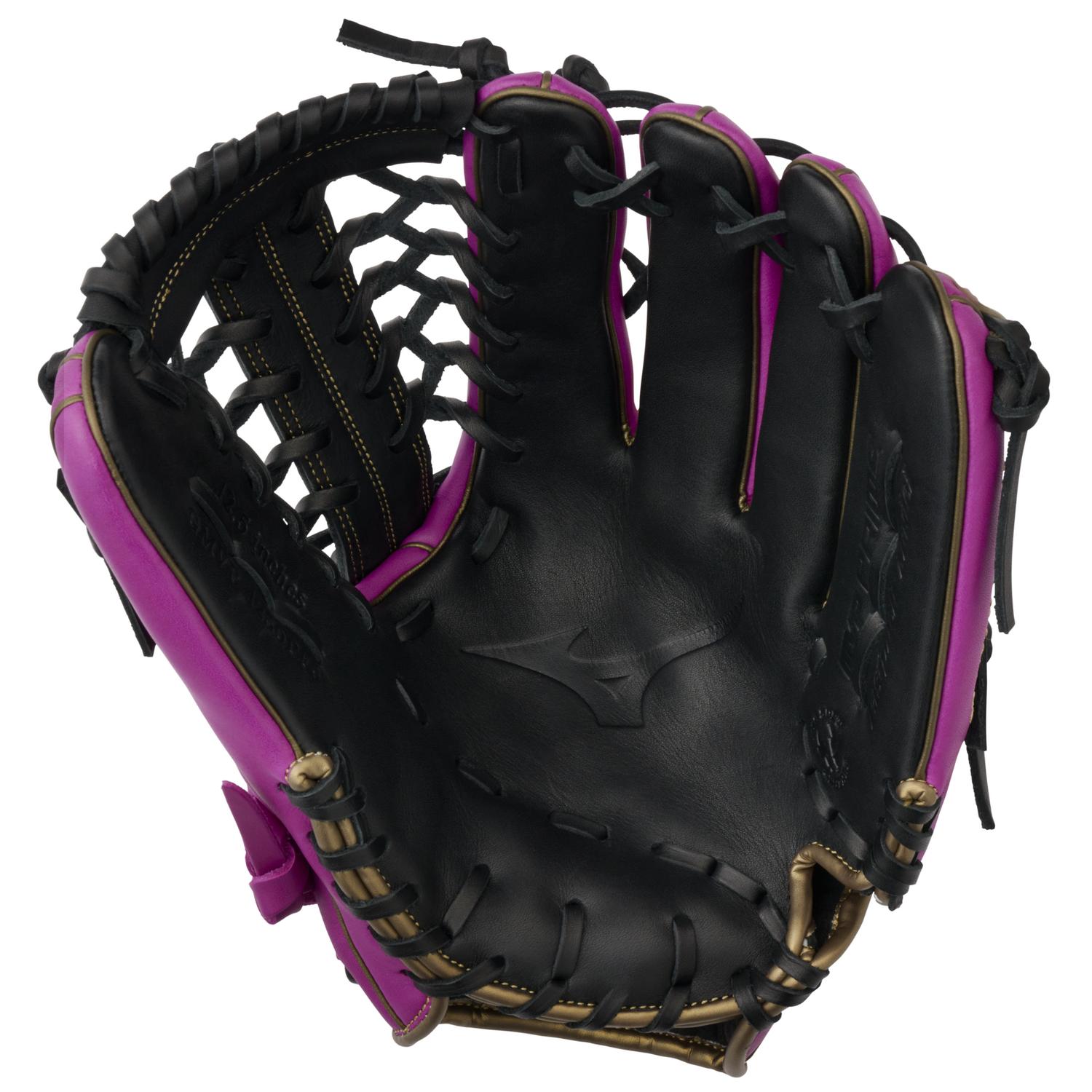 Mizuno GMVP1250PF5 MVP Prime Fastpitch Outfielder Fastpitch Glove 12.50" - Purple - HIT a Doubloe