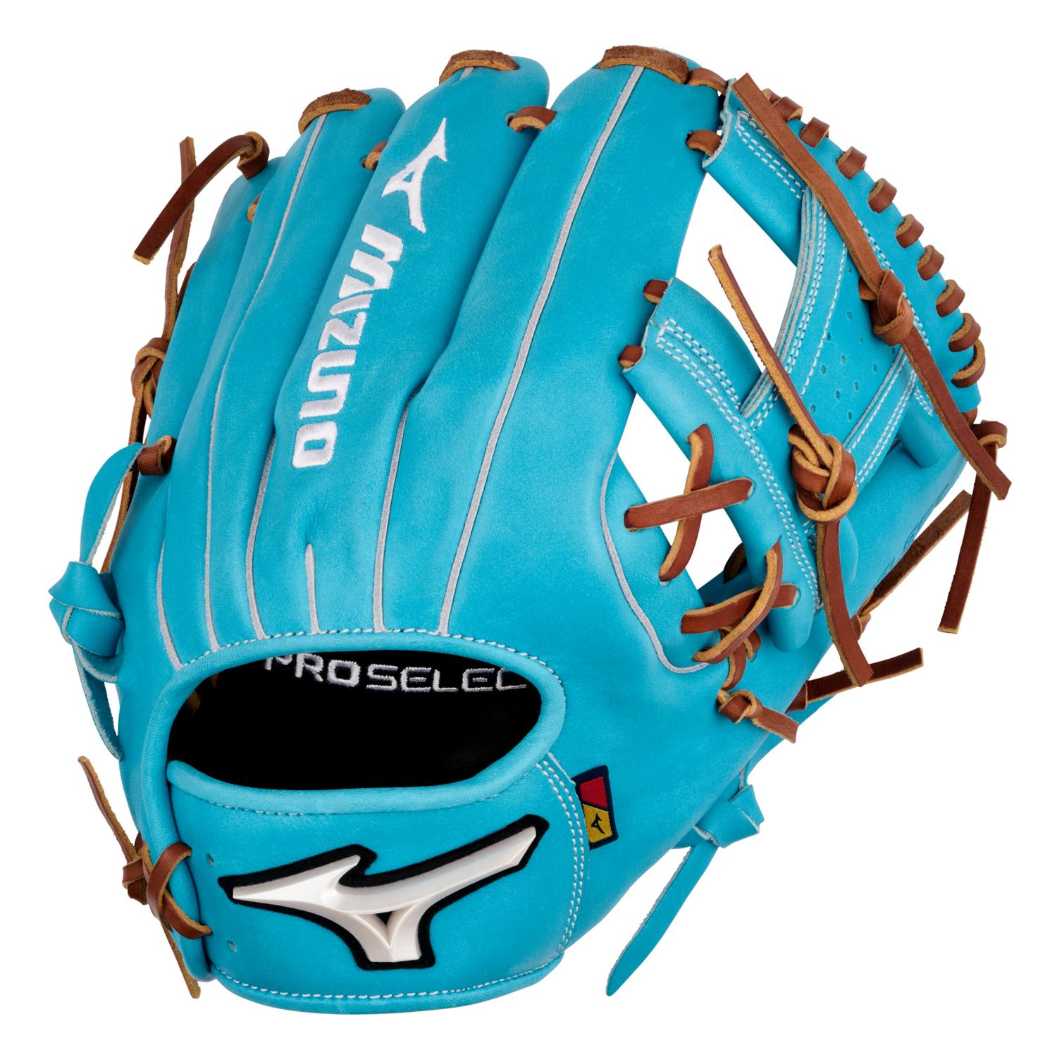 Mizuno GPS-42R Pro Select Premium Infielder Baseball Glove 11.50" - Blue - HIT a Doubloe