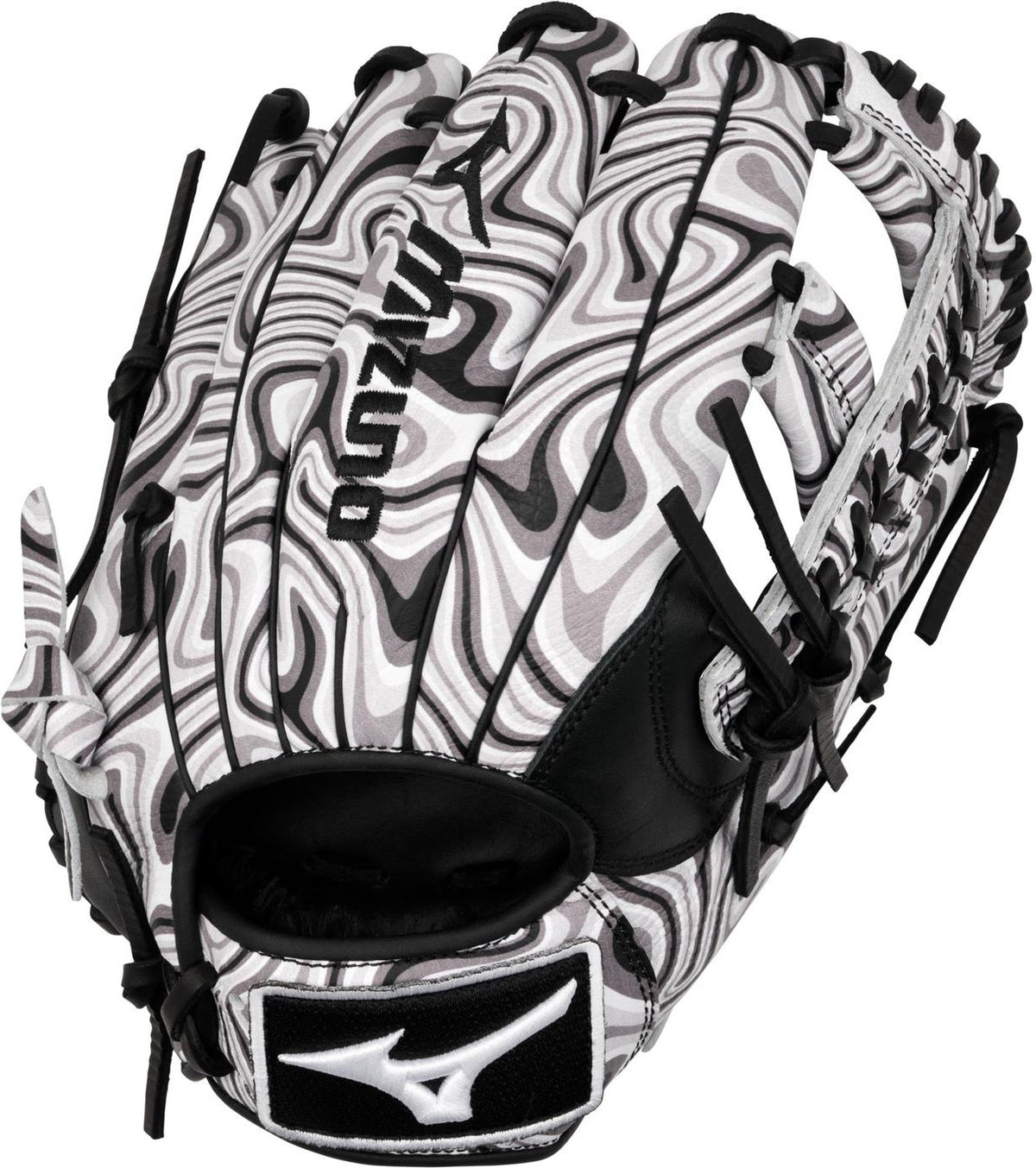 Mizuno GMVP-50MP MVP Prime M-Print Infield Baseball Glove 11.75" - Oil Slick - HIT a Doubloe