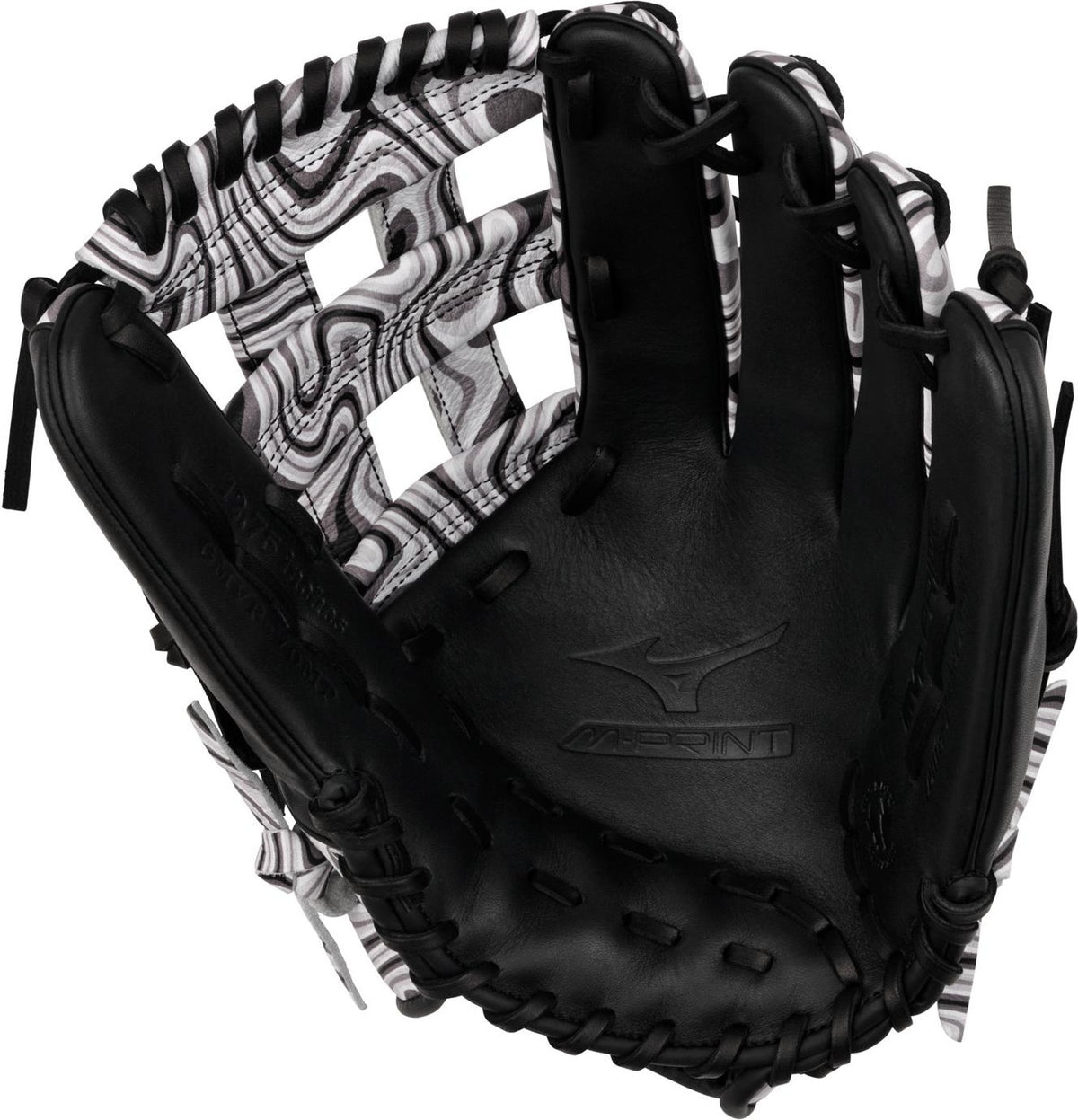 Mizuno GMVP-70MP MVP Prime M-Print Outfield Baseball Glove 12.75" - Oil Slick - HIT a Doubloe