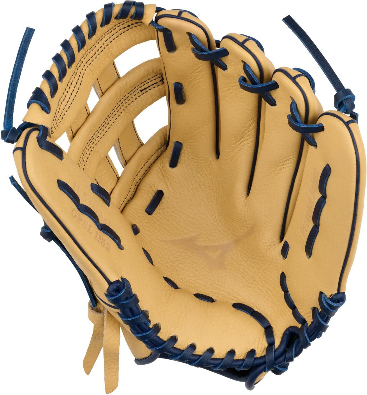 Mizuno GPSL1152 Prospect Select BB Series Infield Baseball Glove 11.50" - Tan Navy - HIT a Doubloe