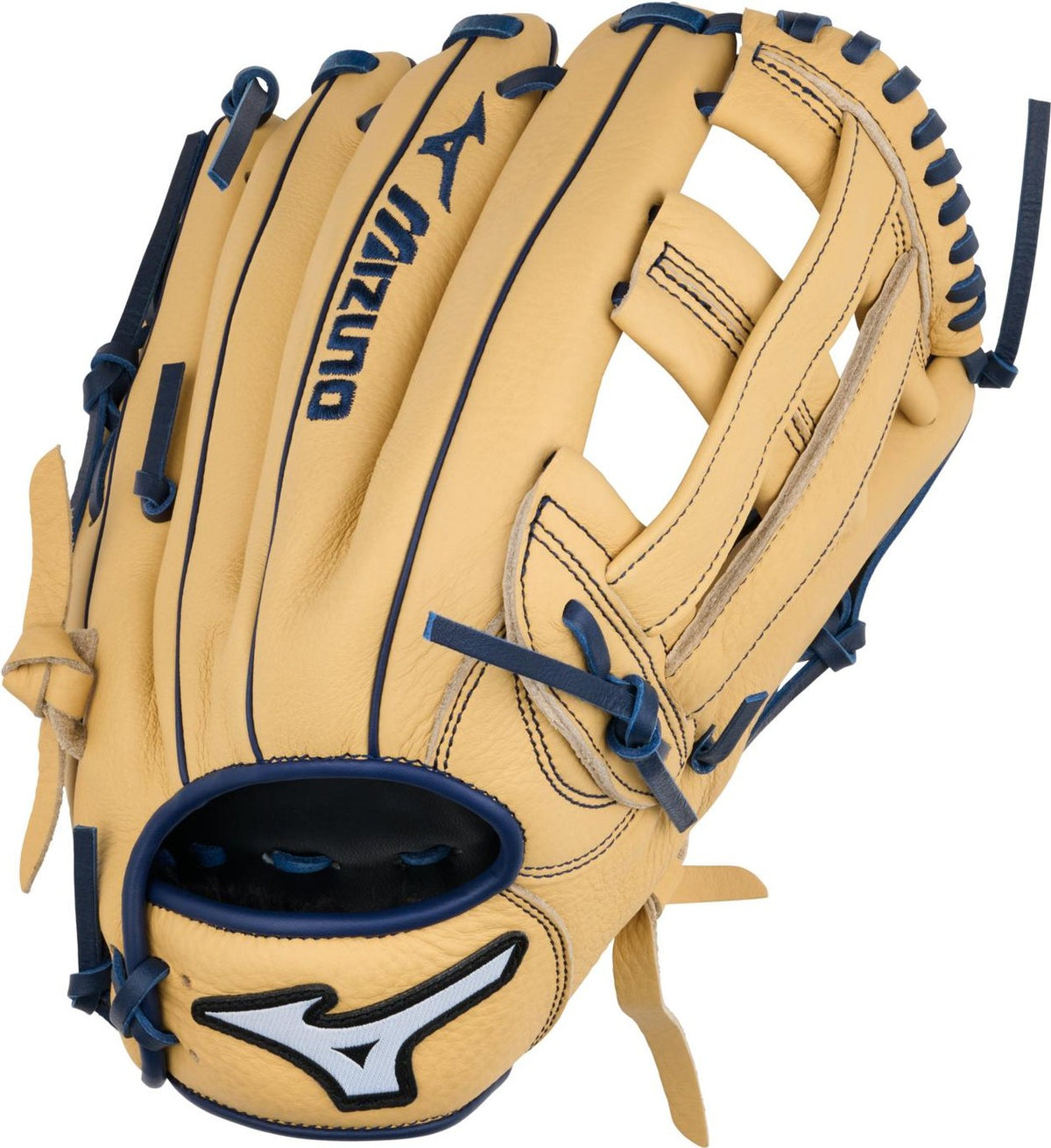 Mizuno GPSL1152 Prospect Select BB Series Infield Baseball Glove 11.50" - Tan Navy - HIT a Doubloe