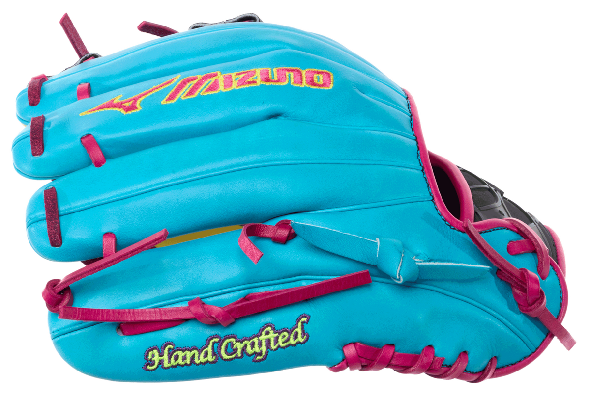 Mizuno 313460 Pro Select Baseball Infield Glove 11.50" GPS-41RDC - Blue Yellow