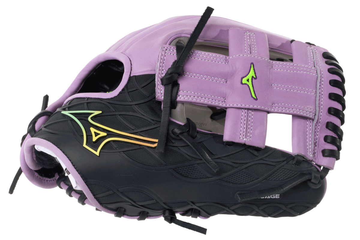 Mizuno 313461 Pro Select Dynacage Baseball Infield Glove 11.50" GPS-42RDC - Lavender Graphite