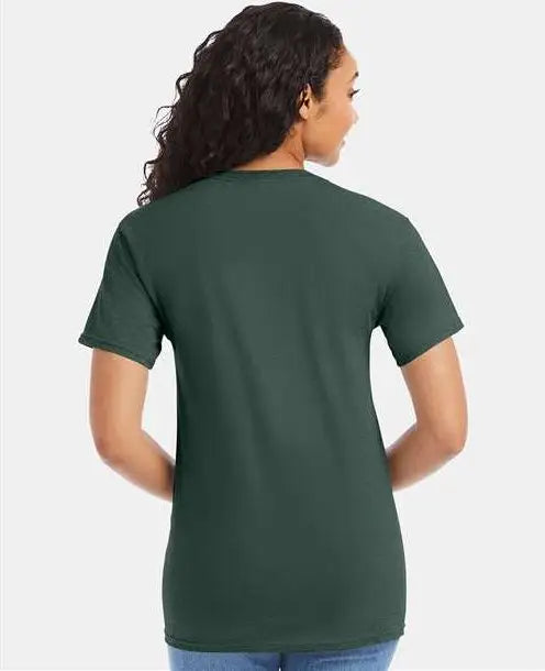Hanes 5280 Essential-t T-shirt - Athletic Dark Green
