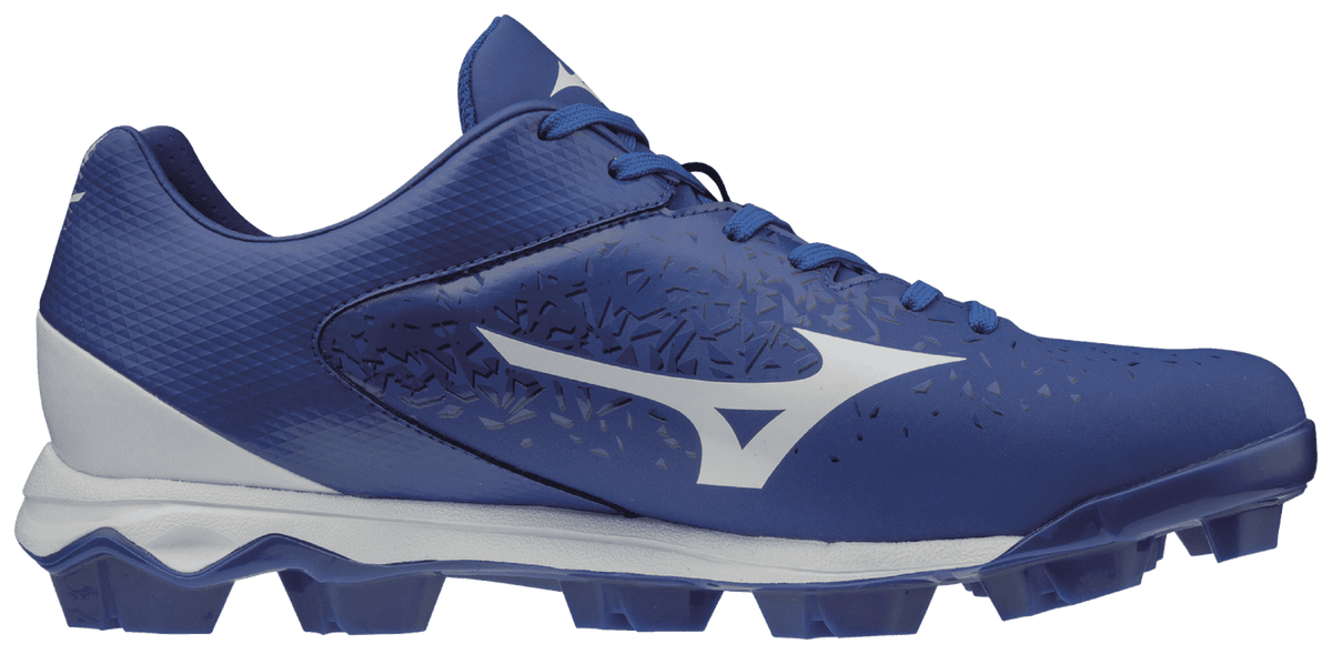 Mizuno Select Nine Low Molded Cleats - Royal White - HIT a Double - 2