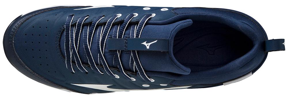 Mizuno 9-Spike Swift 7 Low Women's Metal Softball Cleats for Ultimate Performance - Navy