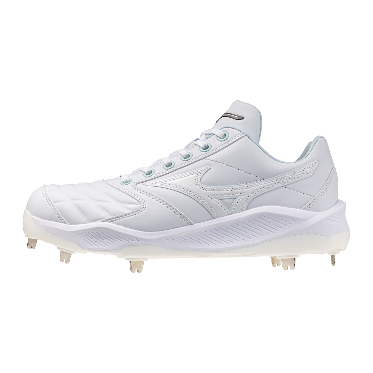Mizuno 320720 Pro Select Fastpitch Metal Cleat - White - HITaDoulbe - 1