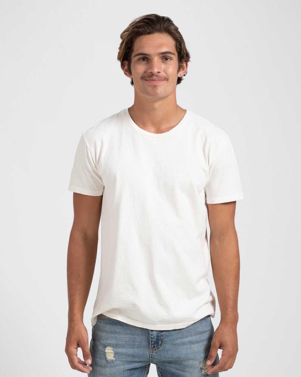 Tultex 1900 Unisex Heritage T-Shirt - Vintage White - HIT a Double - 1