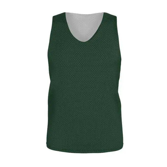 Alleson Athletic Lp001y Youth Lacrosse Reversible Pinnie - Forest White