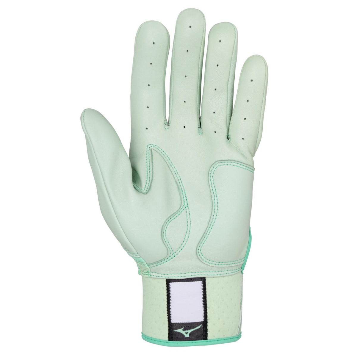 Mizuno Pro Select Adult Baseball Batting Glove - Mint - HIT a Double - 1