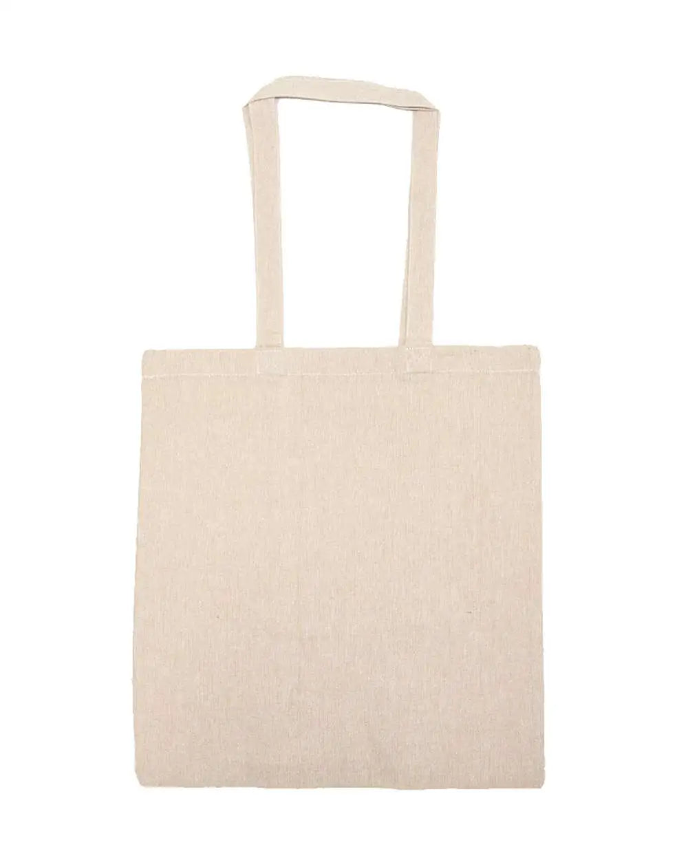 Liberty Bags 8505r Lightweight Recycled Canvas Tote Bag with Extended Handle - Sand - one Size Fits Most