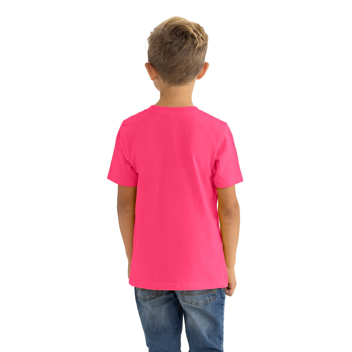 Next Level 3310 Youth Cotton T-Shirt - Hot Pink