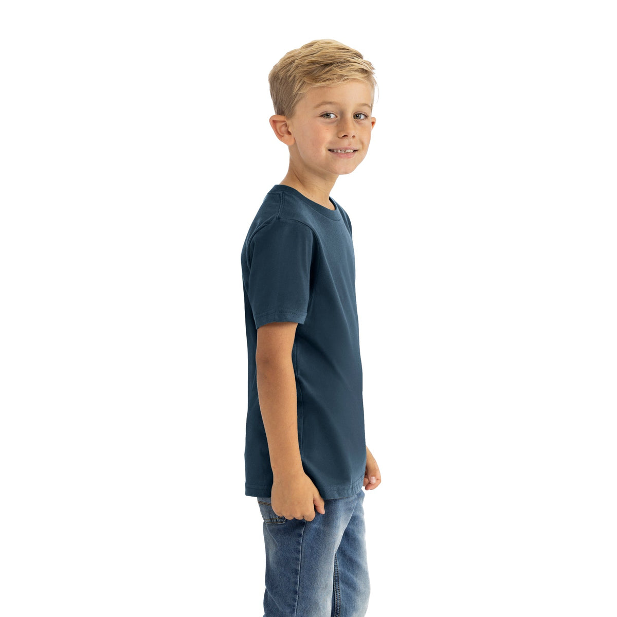 Next Level 3310 Youth Cotton T-Shirt - Indigo