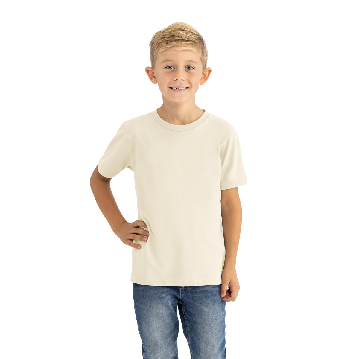 Next Level 3310 Youth Cotton T-Shirt - Natural