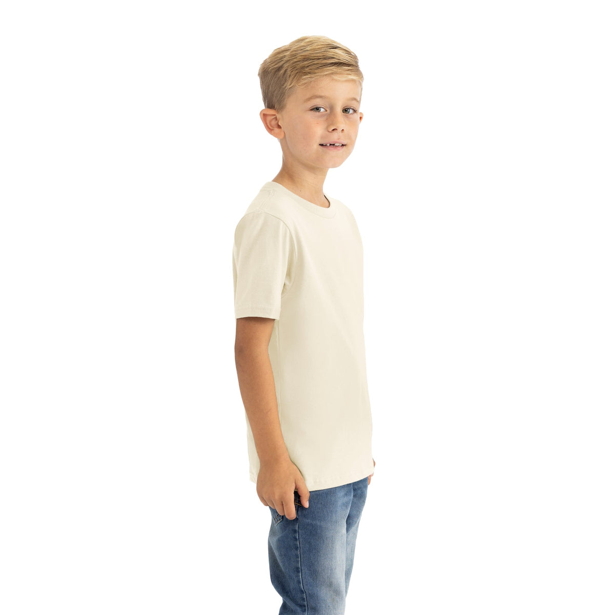 Next Level 3310 Youth Cotton T-Shirt - Natural