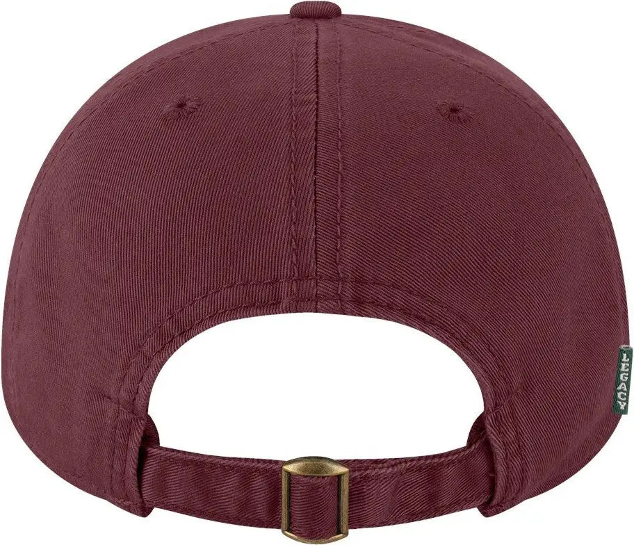 Legacy Eza Relaxed Twill Dad Hat - Maroon - one Size Fits Most
