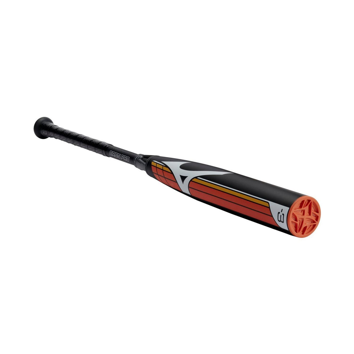 Mizuno CRBN PRO - BBCOR Baseball Bat (-3) - Black-Red - HIT a Double - 1