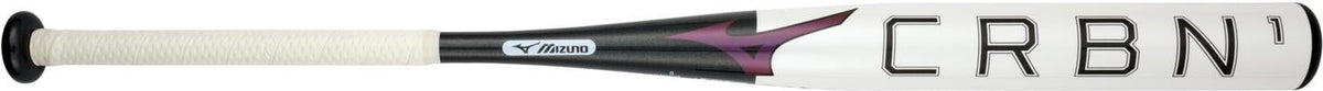 Mizuno CRBN1 Fastpitch Softball Bat (-8) - White-Black - HIT a Doubloe