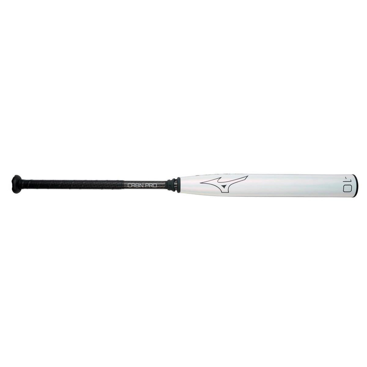 Mizuno CRBN PRO Fastpitch Softball Bat (-10) - Pearl - HIT a Double - 1
