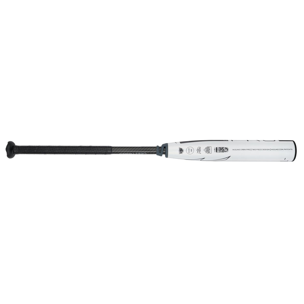 Mizuno CRBN PRO Fastpitch Softball Bat (-11) - Pearl - HIT a Double - 1