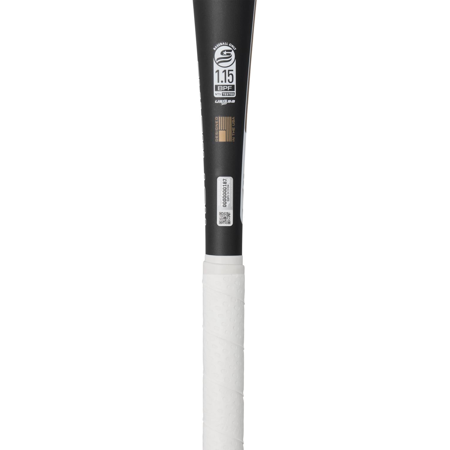 Mizuno HOT METAL - Big Barrel Youth USA Approved Bat (-5) - Black-Gold - HIT a Double - 1