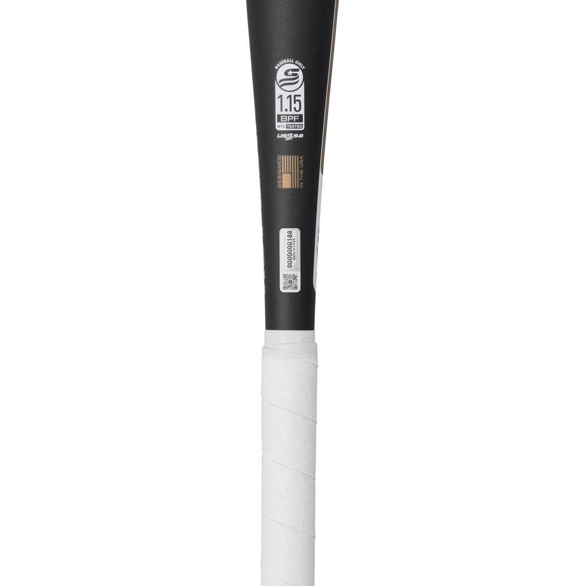 Mizuno HOT METAL - Big Barrel Youth USSSA Baseball Bat  (-10) - Black-Gold - HIT a Double - 1